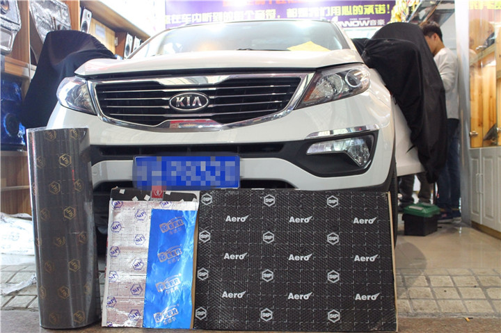 起亞智跑全車隔音，升級(jí)伊頓172.2套裝喇叭——上海音豪