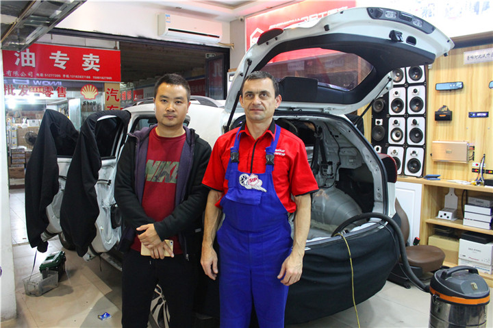 起亞智跑全車隔音，升級(jí)伊頓172.2套裝喇叭——上海音豪